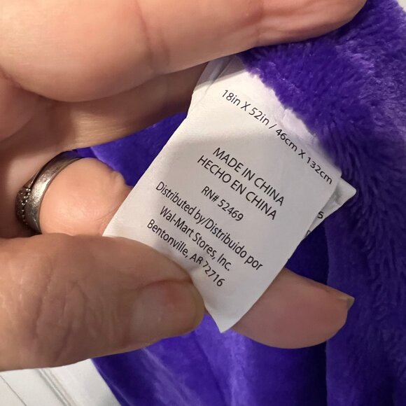 Mermaid Tail Blanket-Purple/Ombre Sequins/Bling Super Soft-Plush-Comfy-Warm - Picture 14 of 15